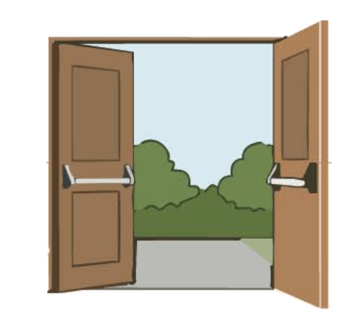 Puerta de salida